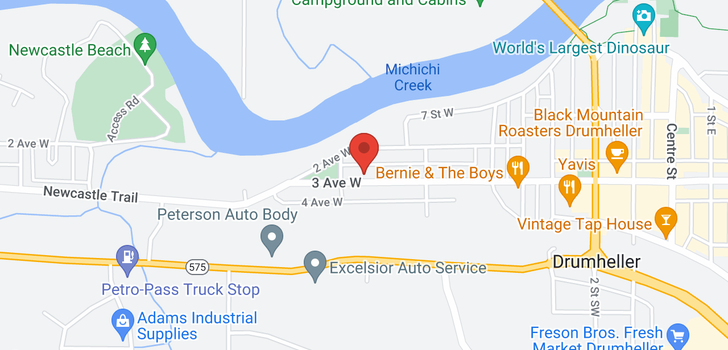 map of 740 3 Ave  W